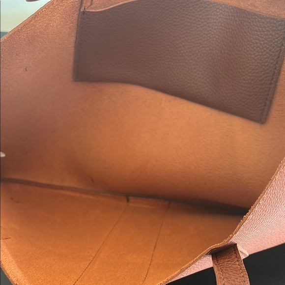 Vince Camuto Brown and Black Tote Bag - Picture 3 of 4